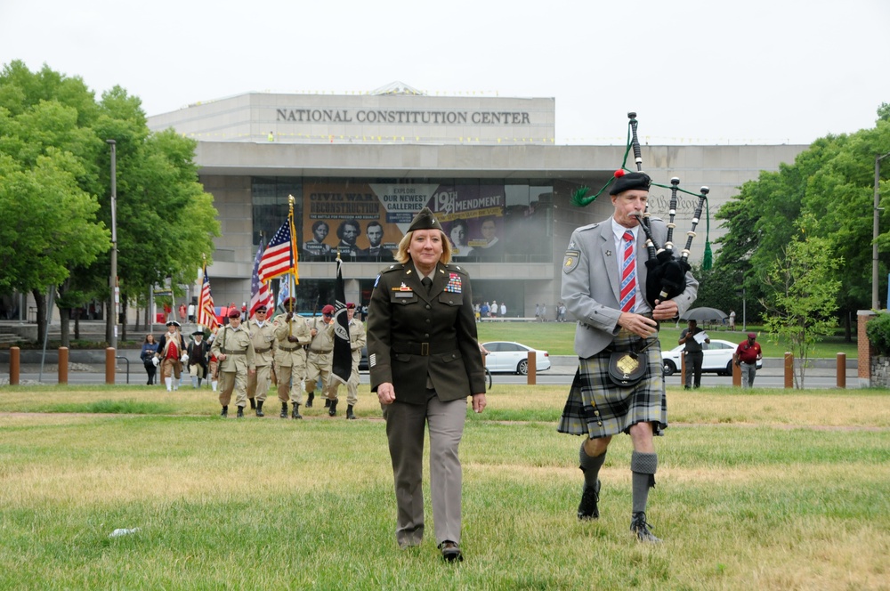 Army Reserve leaders celebrate Army’s 248th birthday at nation’s birthplace