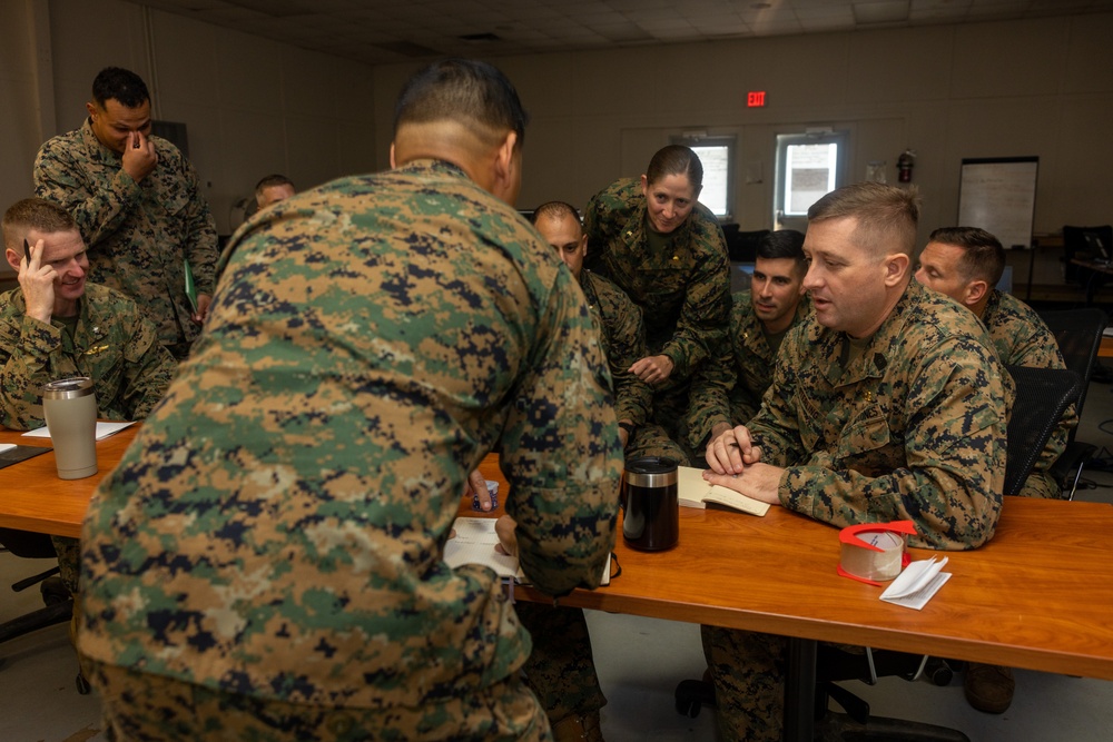 Marine Forces Reserve Force Headquarters Group conduct Naval Engagement Exercise 23