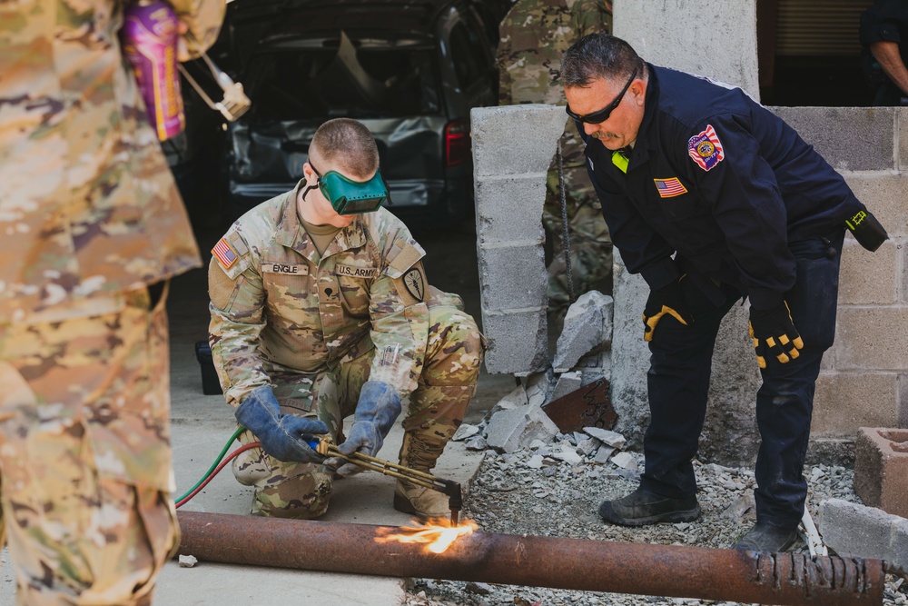 Indiana National Guard hosts multi-agency exercise, Homeland Defender