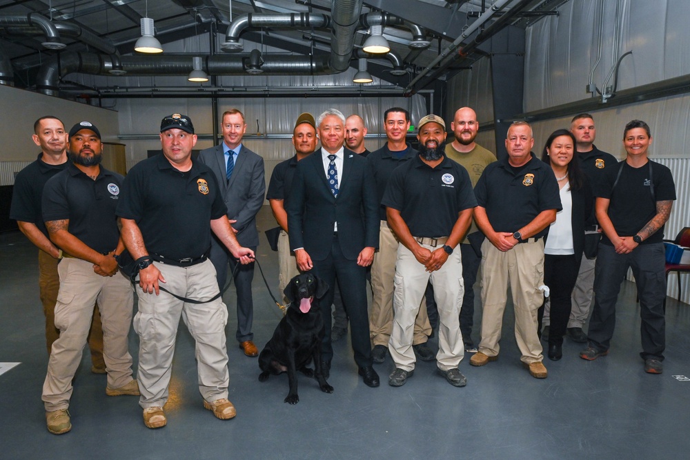 Deputy Secretary of Homeland Security John Tien visits Joint Base San Antonio-Lackland 15 June 2023