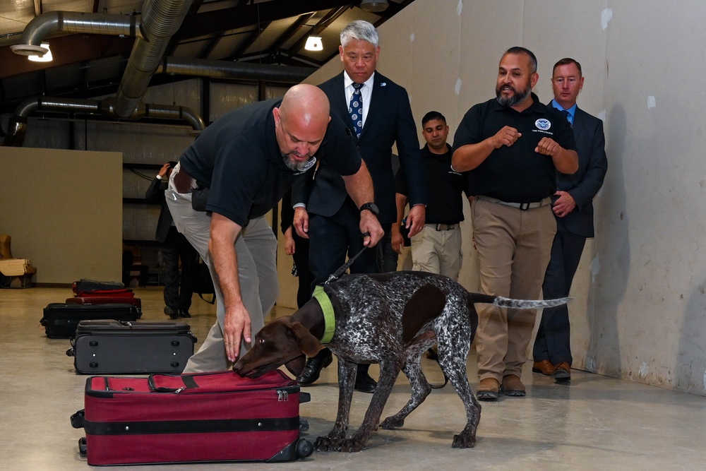 Deputy Secretary of Homeland Security John Tien visits Joint Base San Antonio-Lackland 15 June 2023