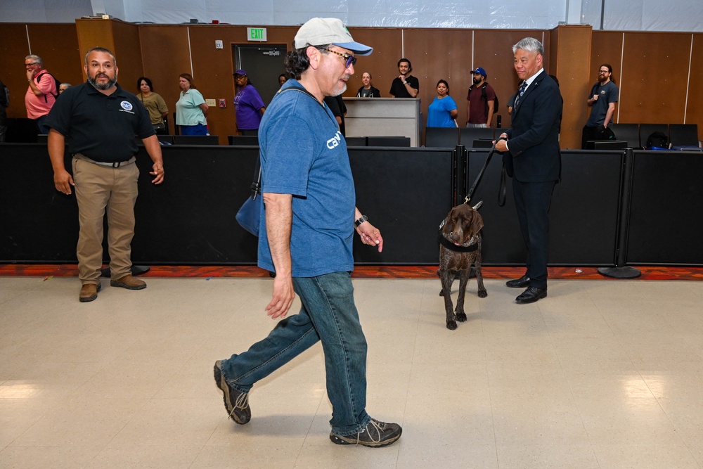 Deputy Secretary of Homeland Security John Tien visits Joint Base San Antonio-Lackland 15 June 2023