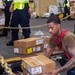 USS Ronald Reagan (CVN 76) Conducts replenishment-at-sea