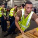 USS Ronald Reagan (CVN 76) Conducts replenishment-at-sea