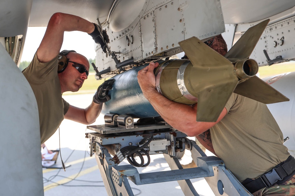 127th Maintainers Conduct Integrated Combat Turn in Latvia