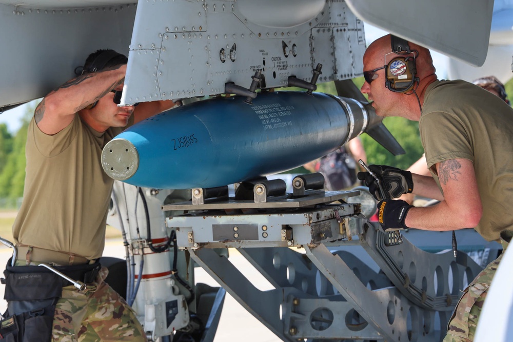 127th Maintainers Conduct Integrated Combat Turn in Latvia