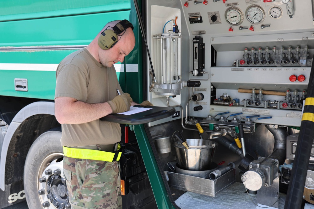 127th Maintainers Conduct Integrated Combat Turn in Latvia