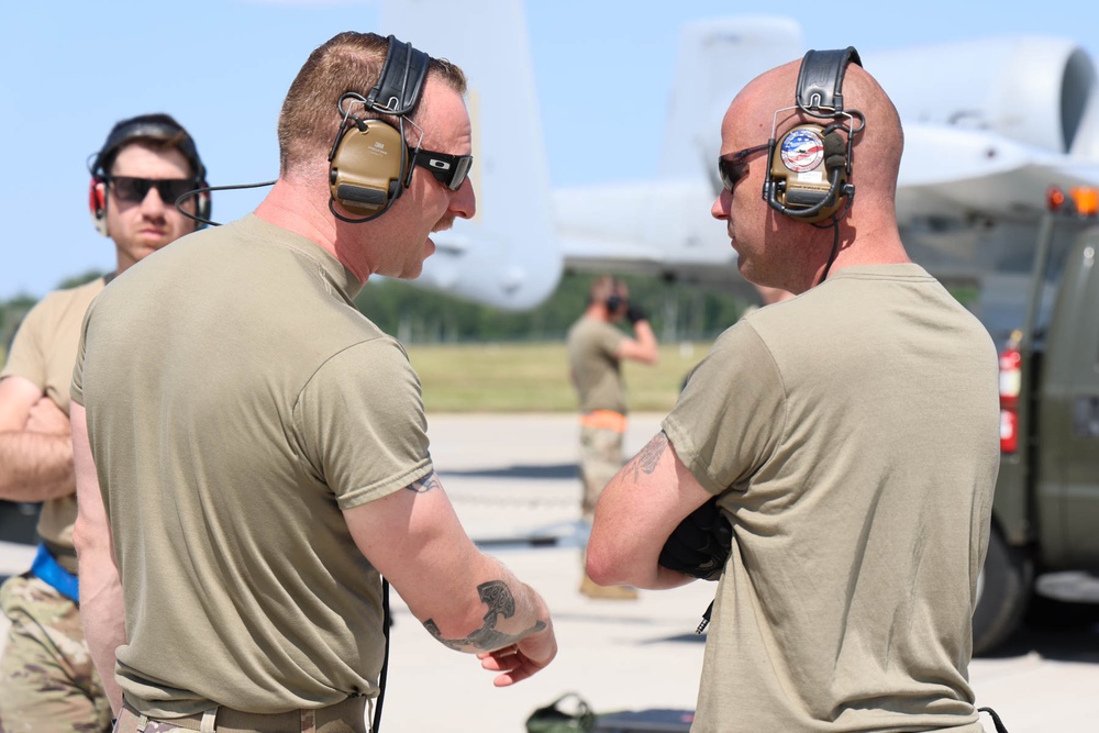 127th Agile Combat Employment Team Trains in Latvia