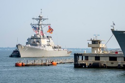 USS Porter Returns Home from Deployment