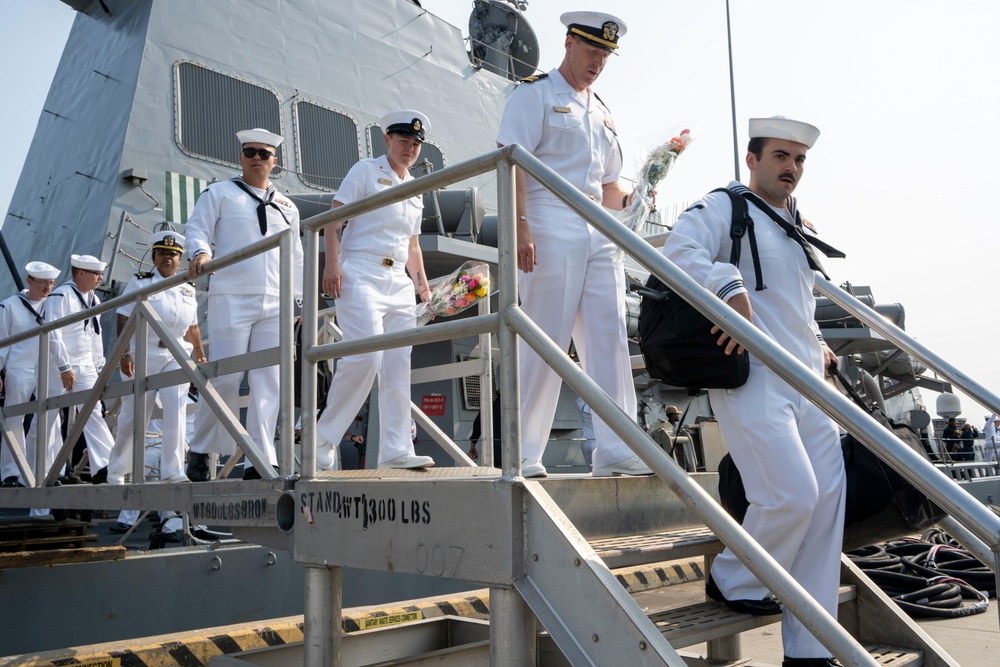 USS Porter Returns Home from Deployment