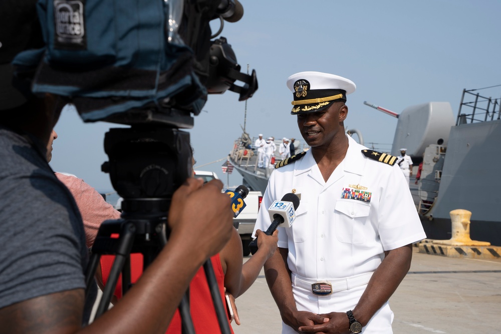 USS Porter Returns Home from Deployment