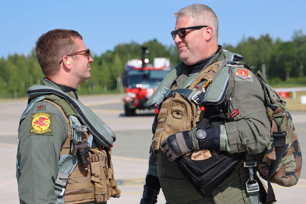 127th Conducts Rapid Crew Swap Training in Latvia