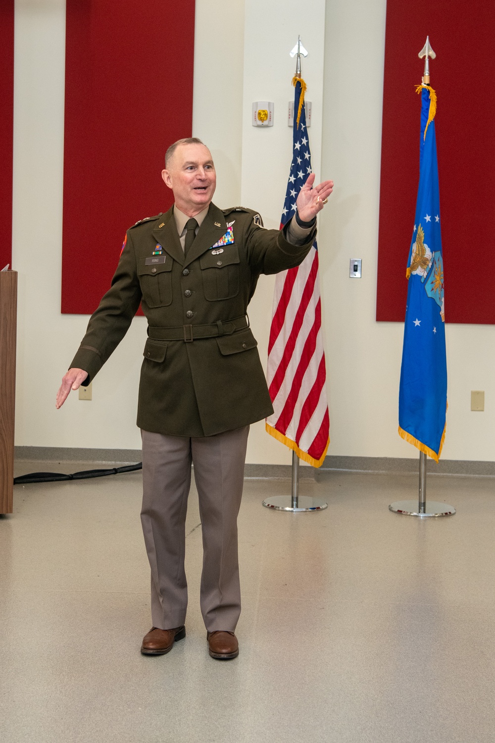 Col. Bennett retires