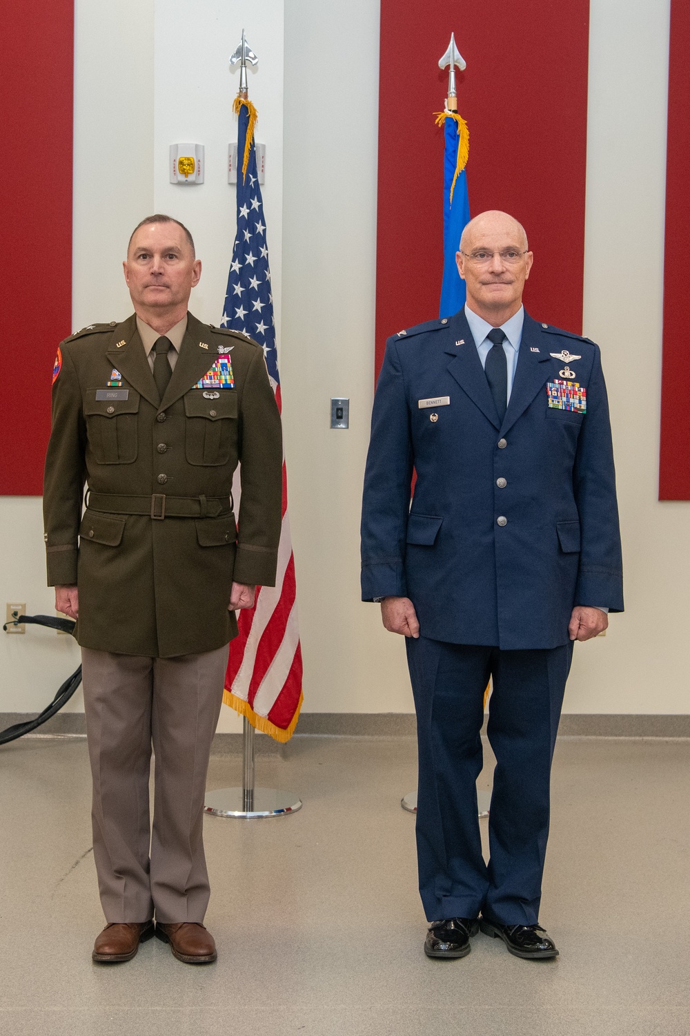 Col. Bennett retires