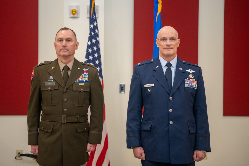 Col. Bennett retires