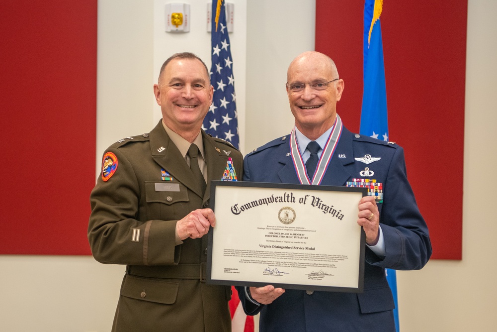 Col. Bennett retires