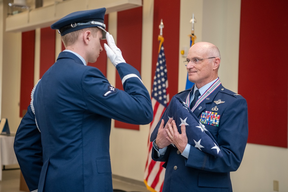 Col. Bennett retires