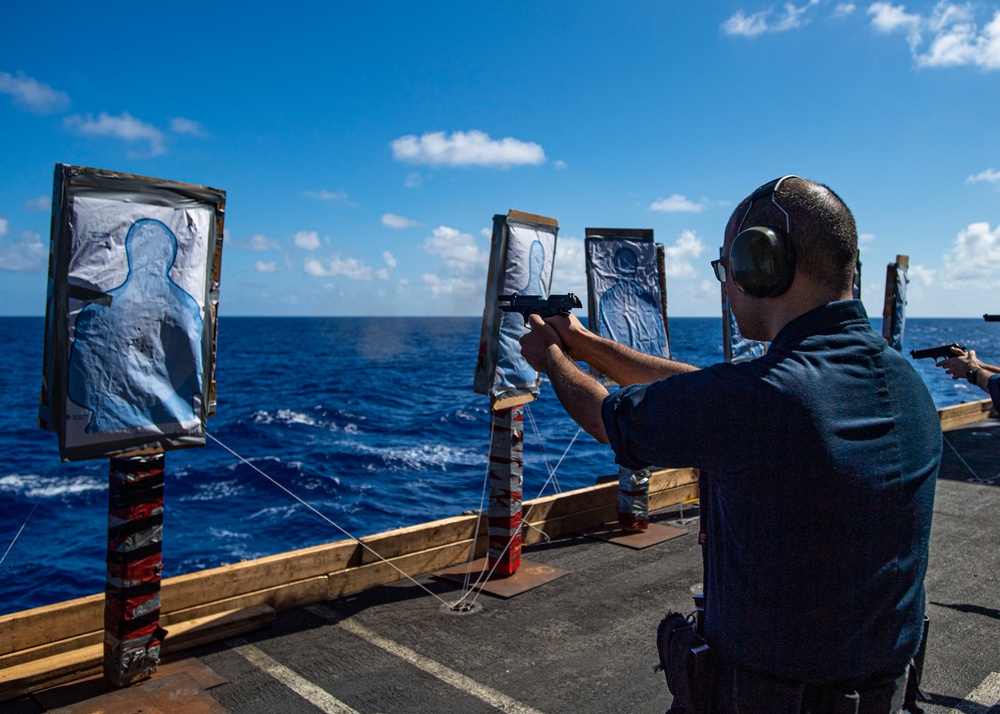 Nimitz Conducts Live Fire Event