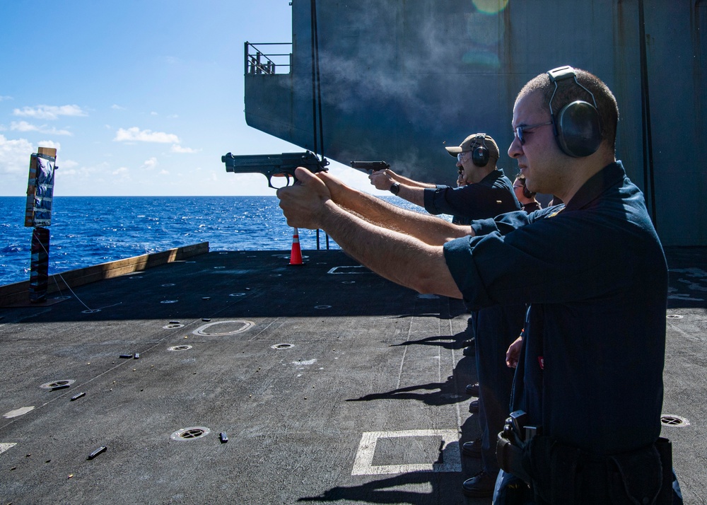 Nimitz Conducts Live Fire Event