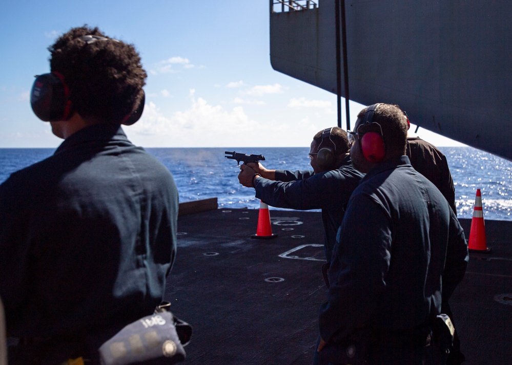 Nimitz Conducts Live Fire Event