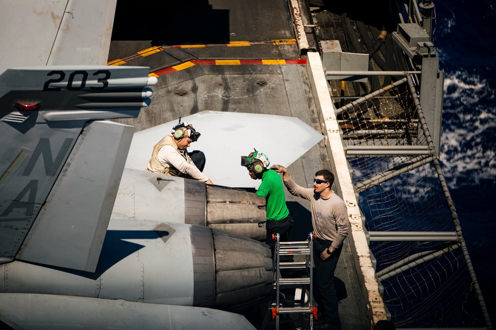 Nimitz Routine Maintenance