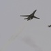 B1 Lancer Bomber in a demonstration during Exercise African Lion 2023 in TanTan, Morocco.