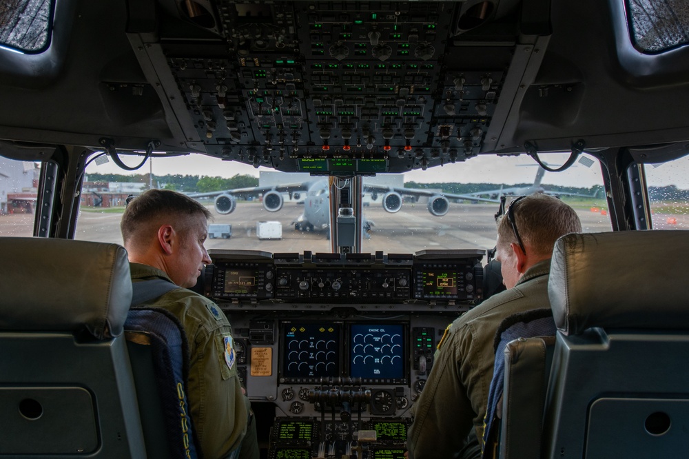 172d Airlift Wing performs guard-lift for AD23