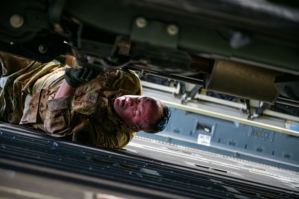 172d Airlift Wing performs guard-lift for AD23