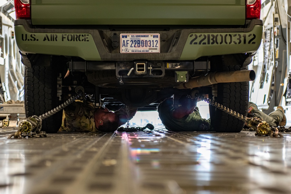 172d Airlift Wing performs guard-lift for AD23