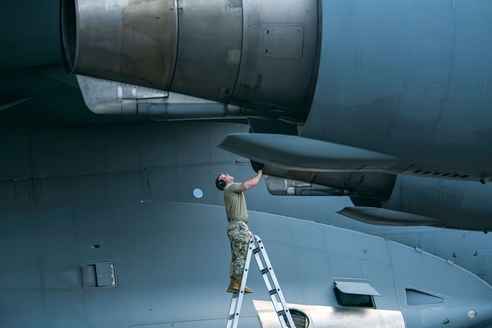 172d Airlift Wing performs guard-lift for AD23