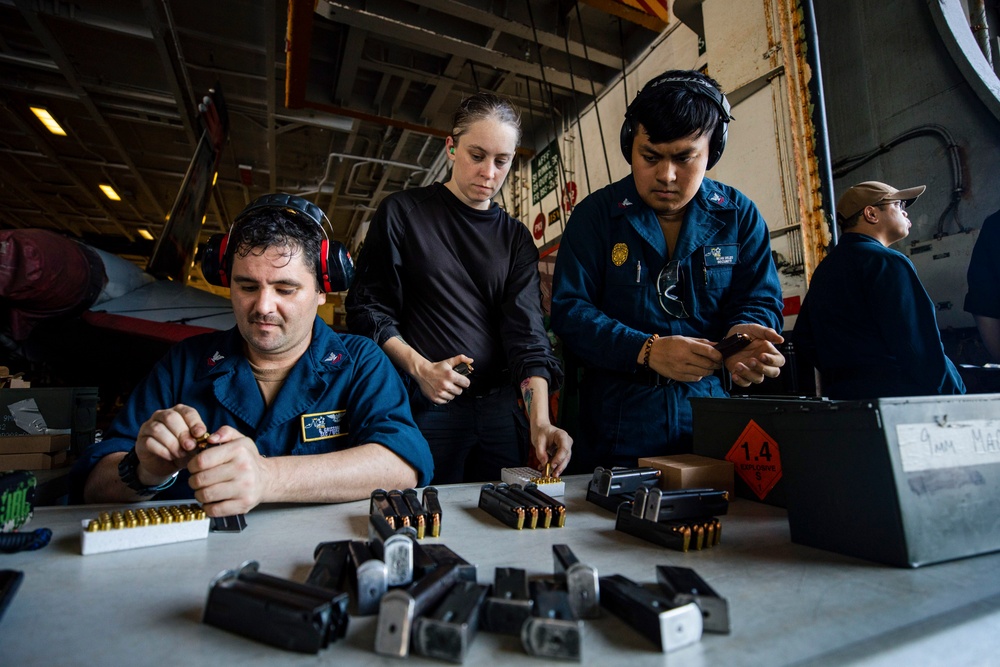 Nimitz Live-fire Exercise