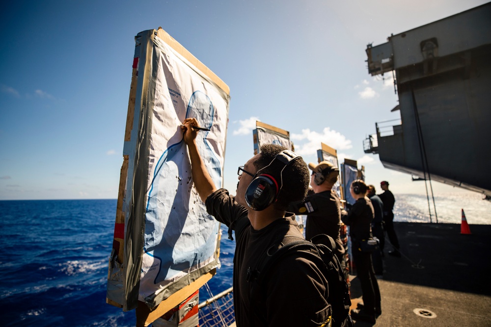 Nimitz Live-fire Exercise