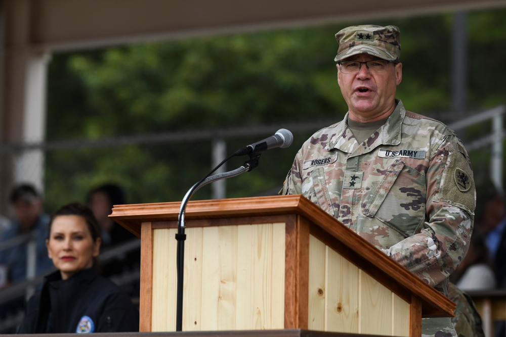 Michigan National Guard Pass in Review 2023