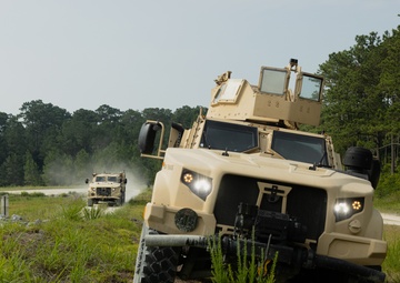 U.S. Marines participate in Combat Vehicle Operator Training Range
