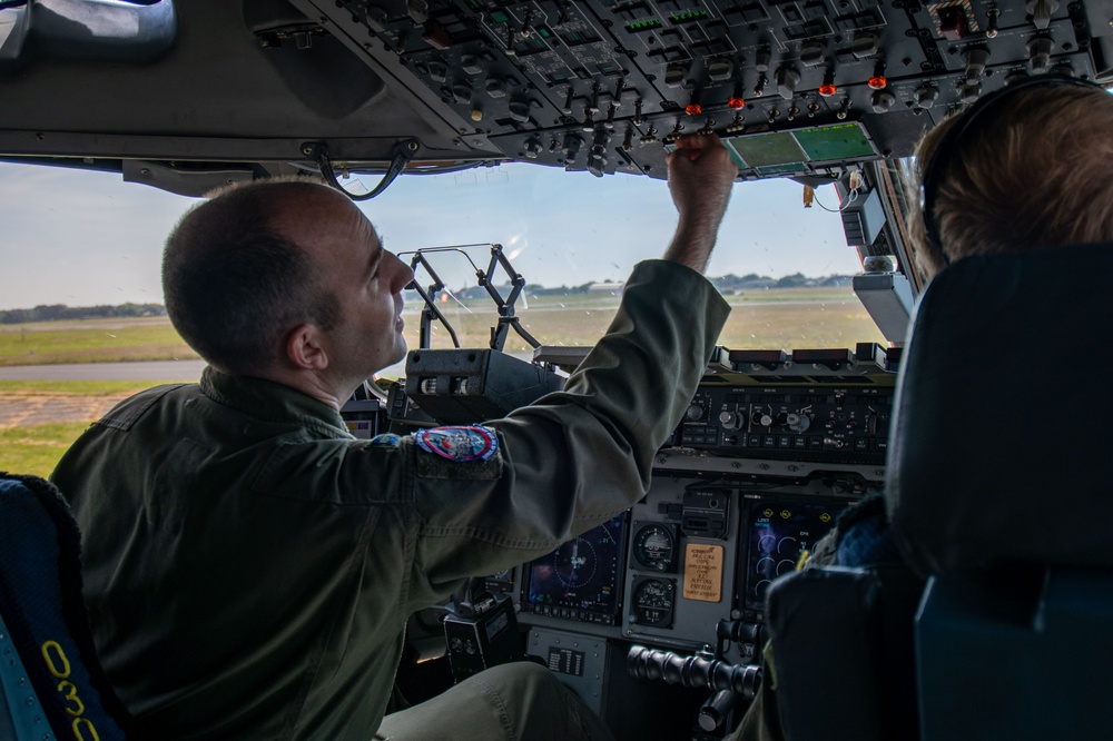 172d Airlift Wing performs guard-lift for AD23