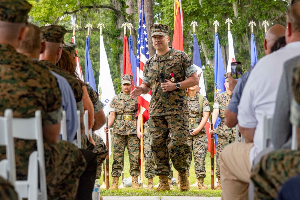 Lt. Col. Mireles Retirement Ceremony
