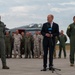 German Chancellor Visits Air Defender 2023