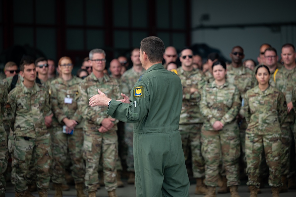 ANG Director, Chief of the German Air Force Speaks to U.S. Airmen