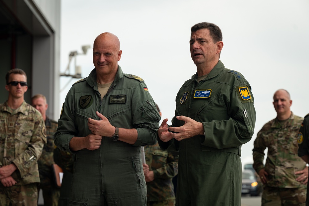 ANG Director, Chief of the German Air Force Speaks to U.S. Airmen