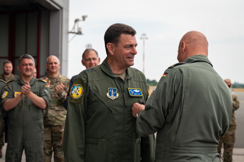 ANG Director, Chief of the German Air Force Speaks to U.S. Airmen