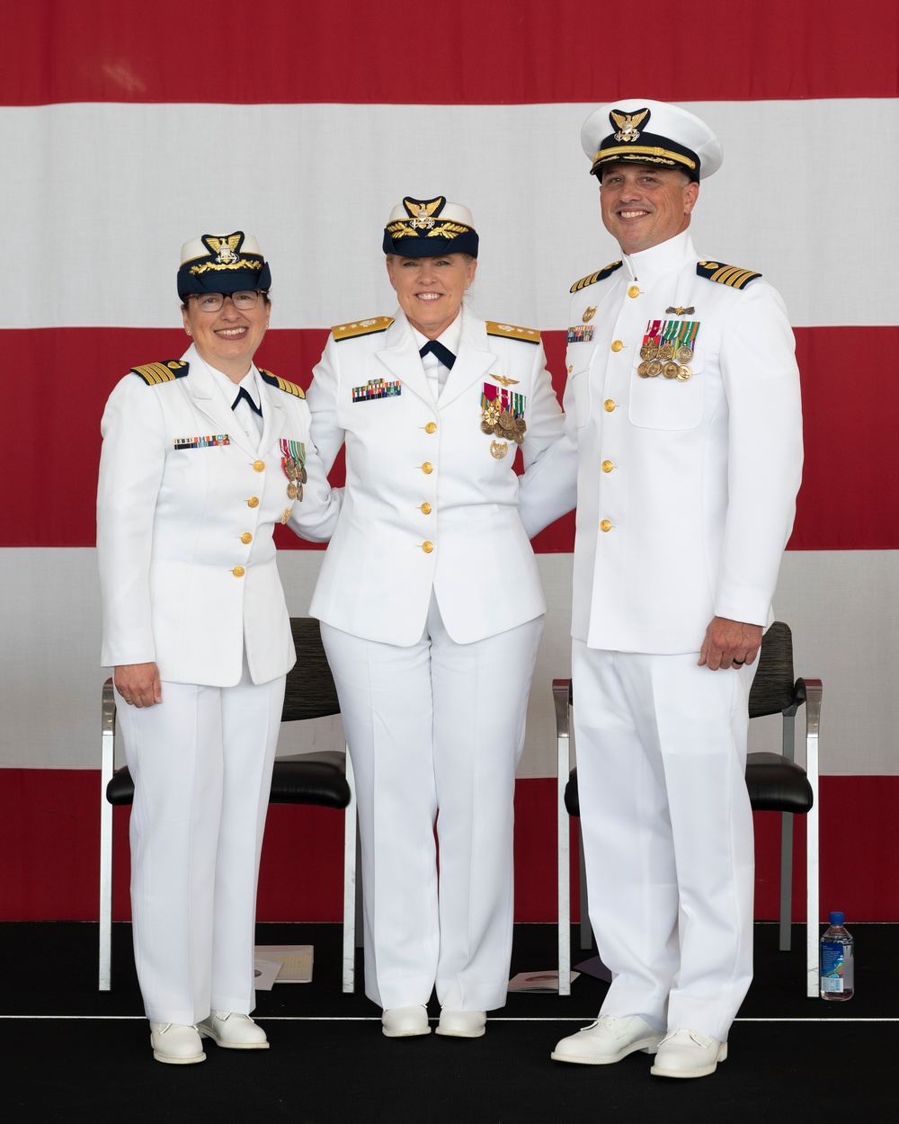 Change of Command ceremony held at U.S. Coast Guard Base Cape Cod