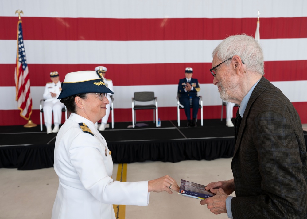 Change of Command ceremony held at U.S. Coast Guard Base Cape Cod