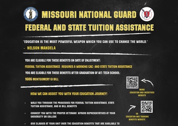 Missouri National Guard's Education and Incentives