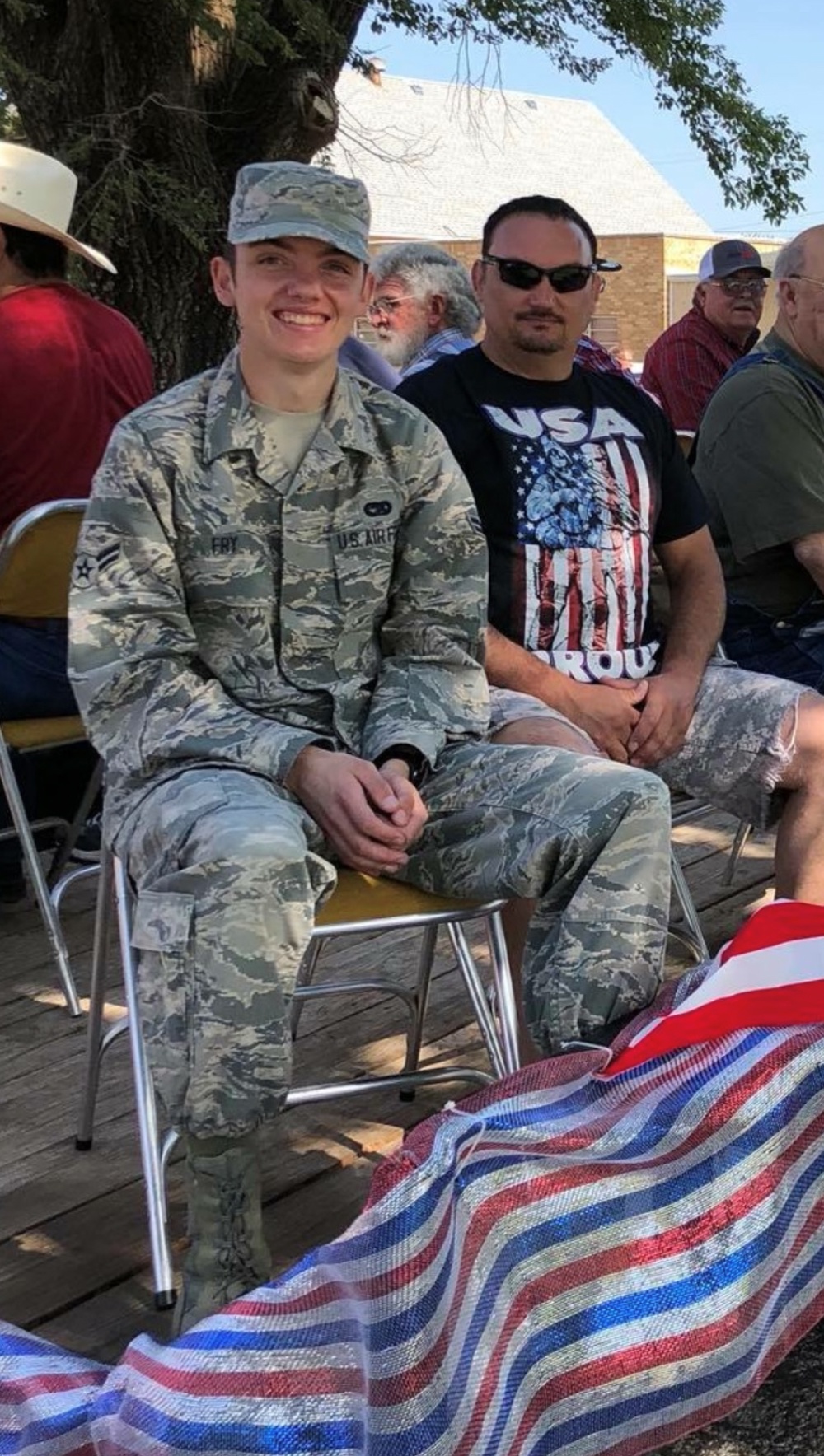 Airman serves alongside father at AAFB