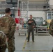 MA Guard Leadership visits 104FW Airmen during AD23