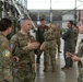 MA Guard Leadership visits 104FW Airmen during AD23