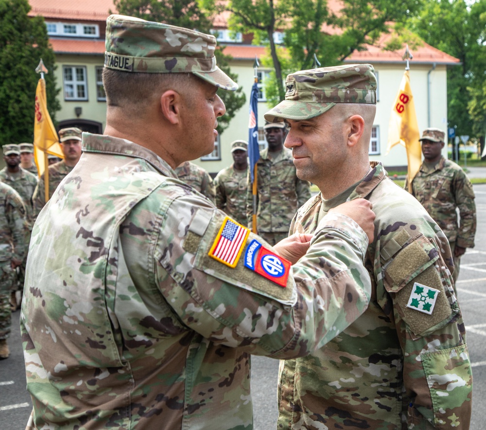 4th Division Sustainment Brigade Change of Command