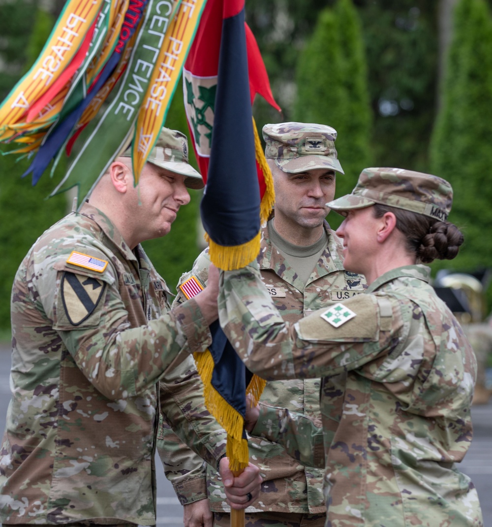 4th Division Sustainment Brigade Change of Command