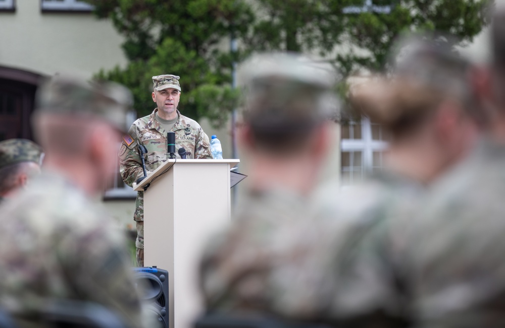 4th Division Sustainment Brigade Change of Command