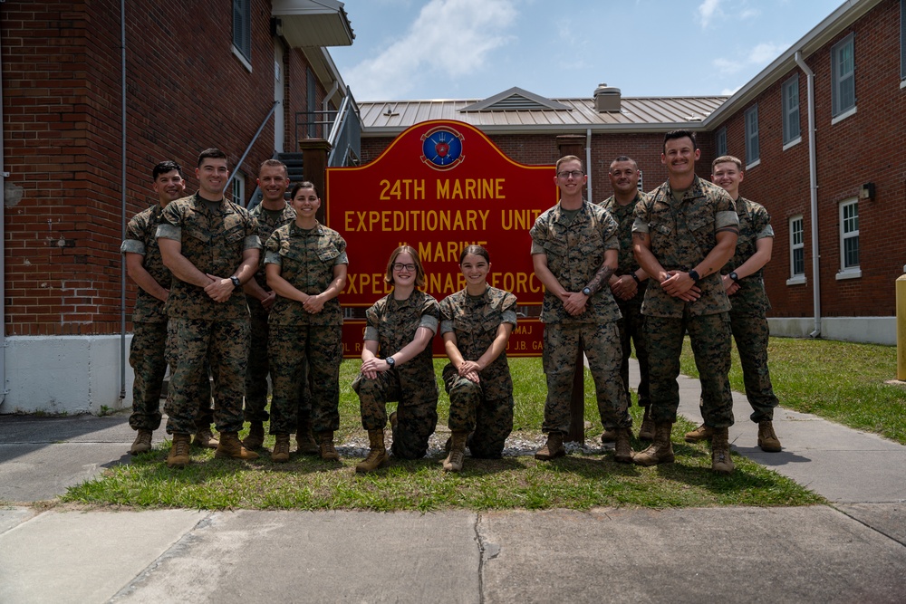 Cpl. Chelsea Shampine Awarded the Navy and Marine Corps Achievement Medal